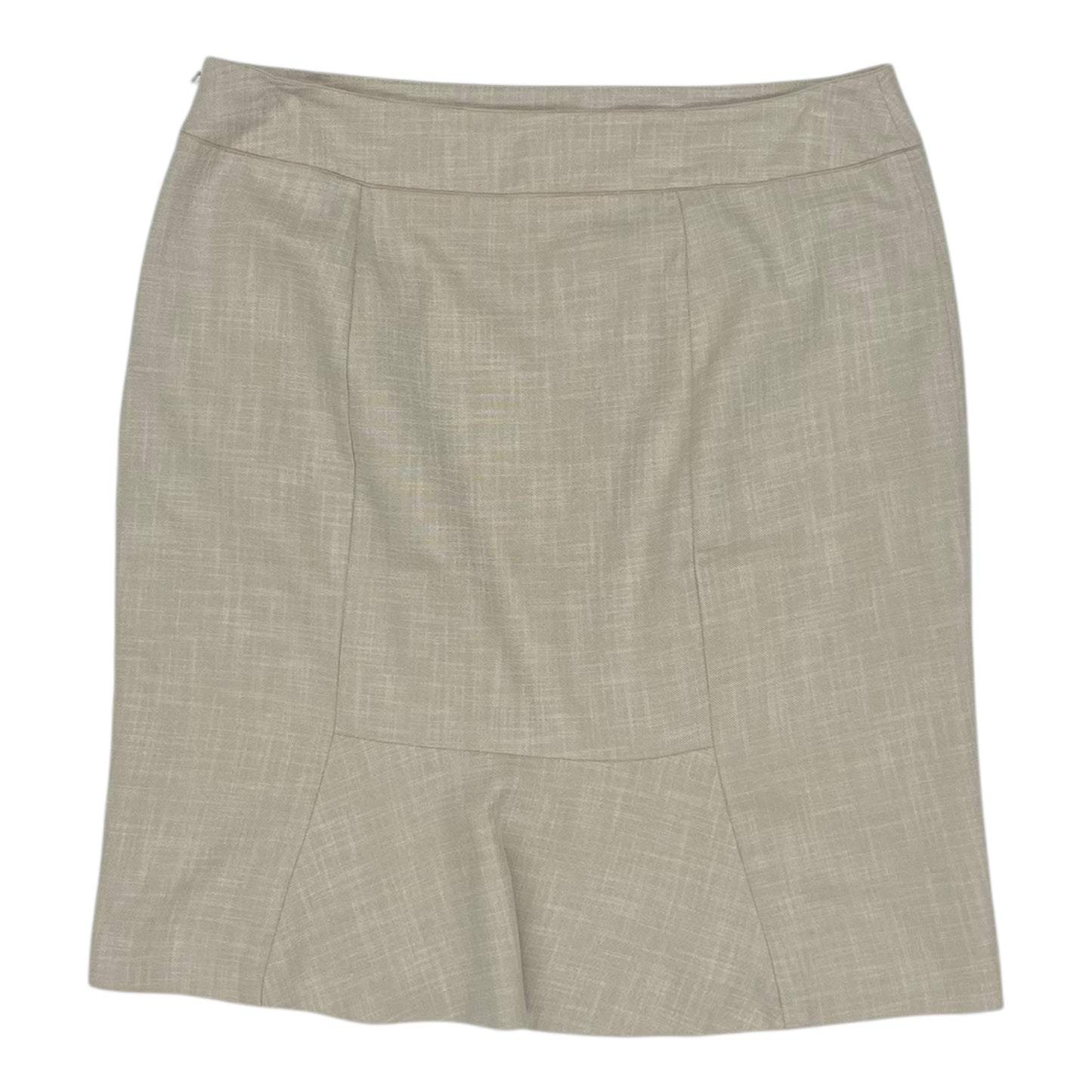 Skirt Midi By White House Black Market In Tan, Size:12