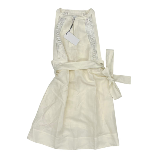 DRESS CASUAL SHORT by REISS In CREAM, Size: 8