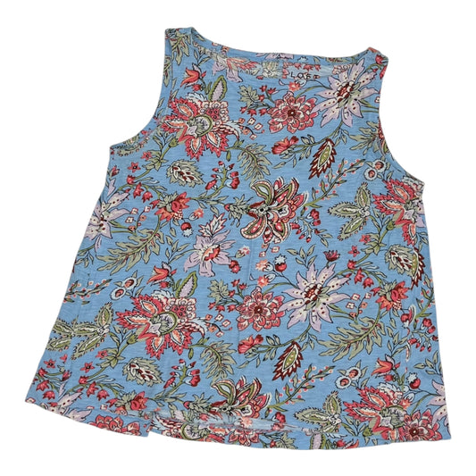 Tank Top By Loft In Blue, Size:L