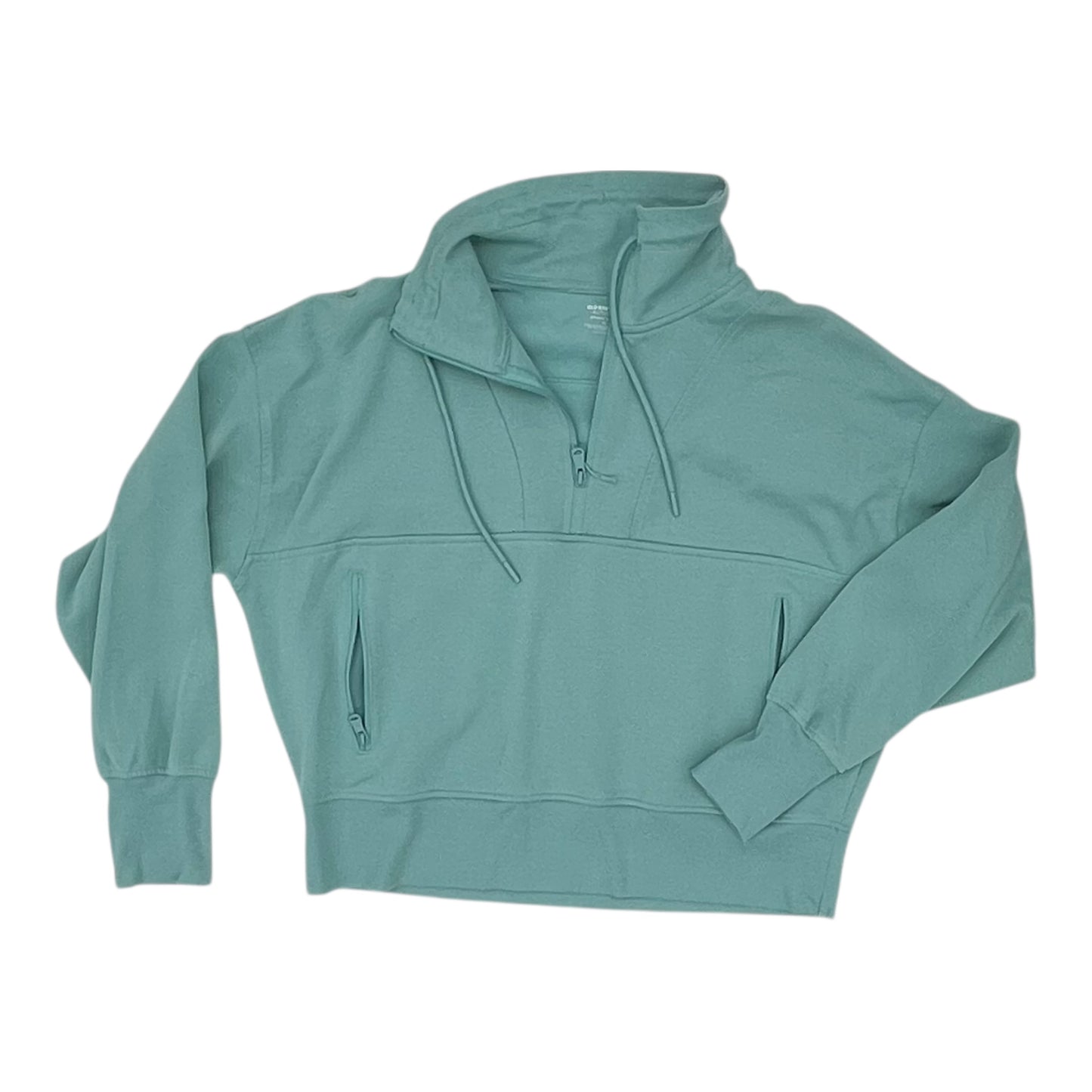 Athletic Sweatshirt Collar By Old Navy In Green, Size:Xl