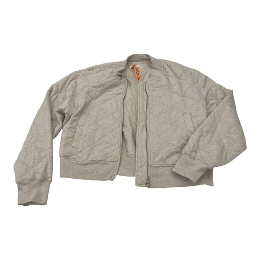 Jacket Puffer & Quilted By Z Supply In Tan, Size:L