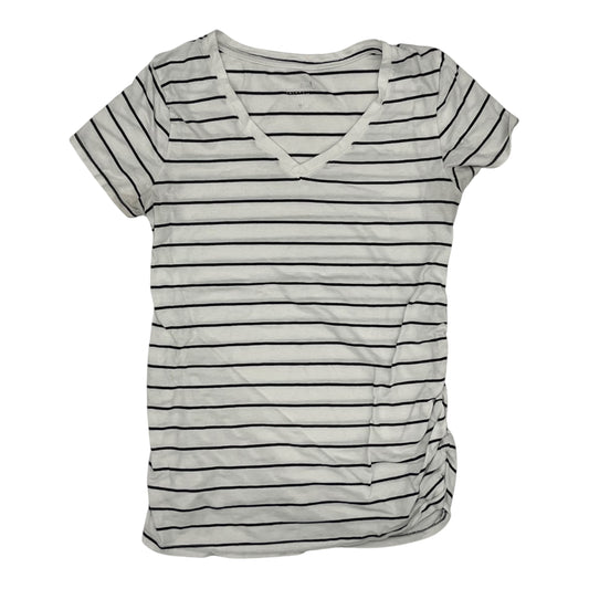 Mat Top Ss By Isabel Maternity In White, Size:S