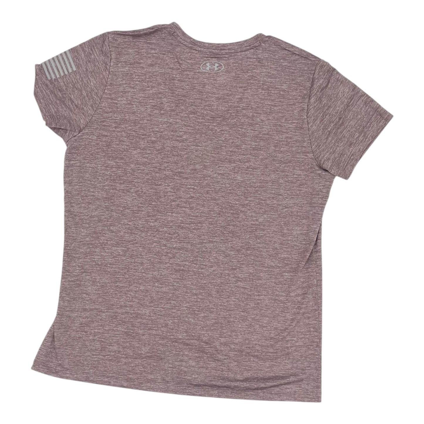 Athletic Top Ss By Under Armour In Mauve, Size:L