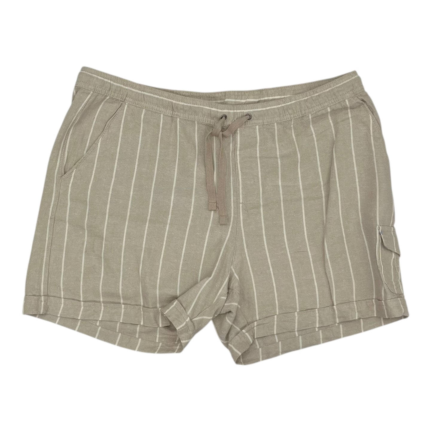 Shorts By Clothes Mentor In Tan, Size:Xl