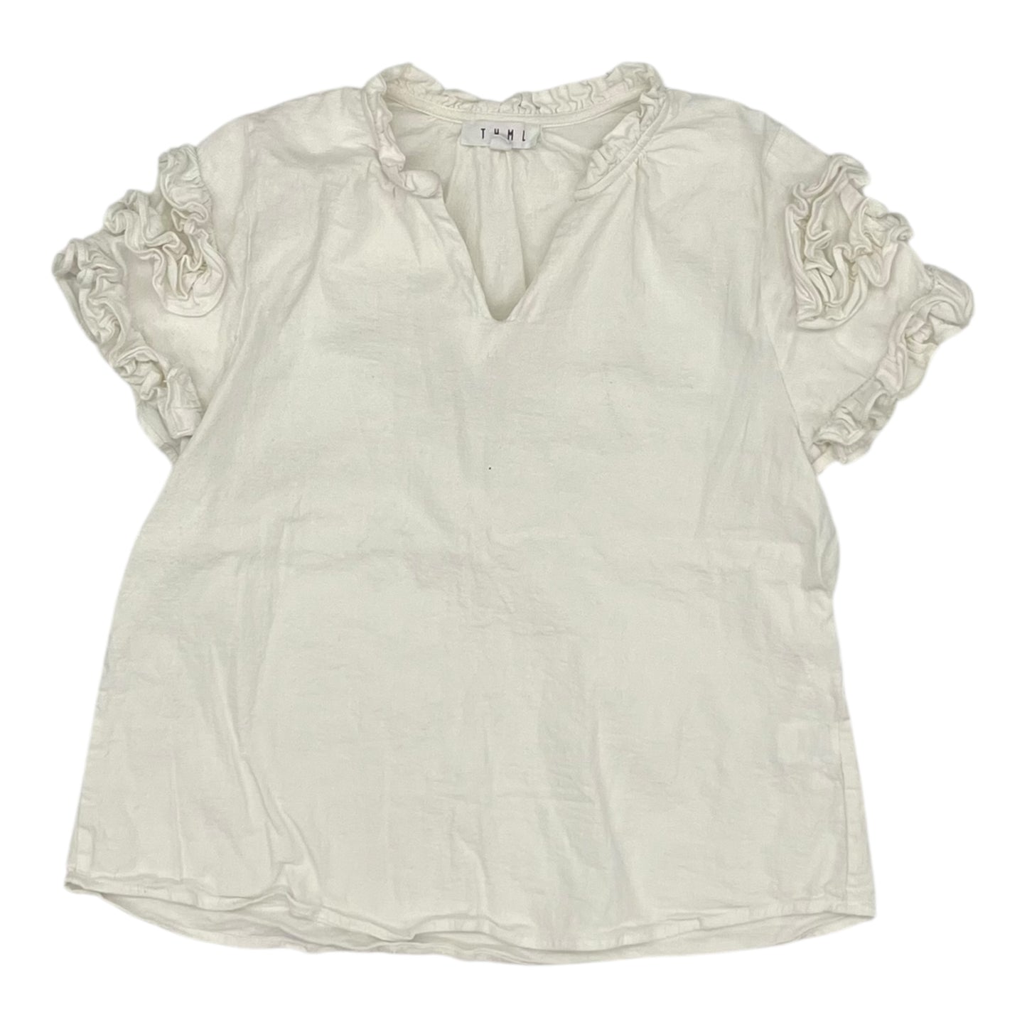 Blouse Ss By Thml In Cream, Size:M