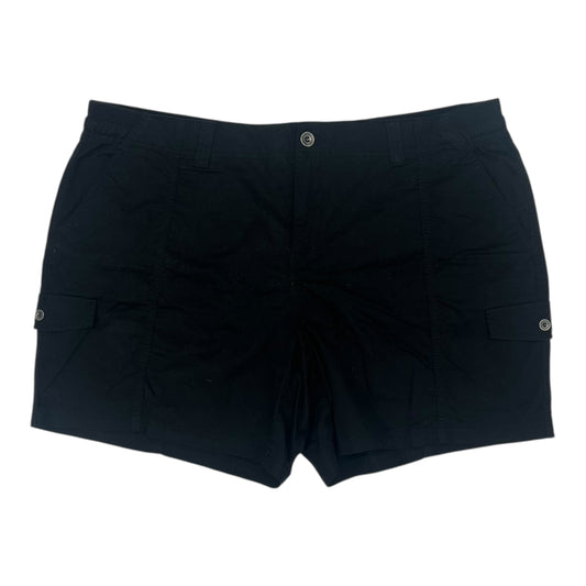 Shorts By Style And Company In Black, Size:22