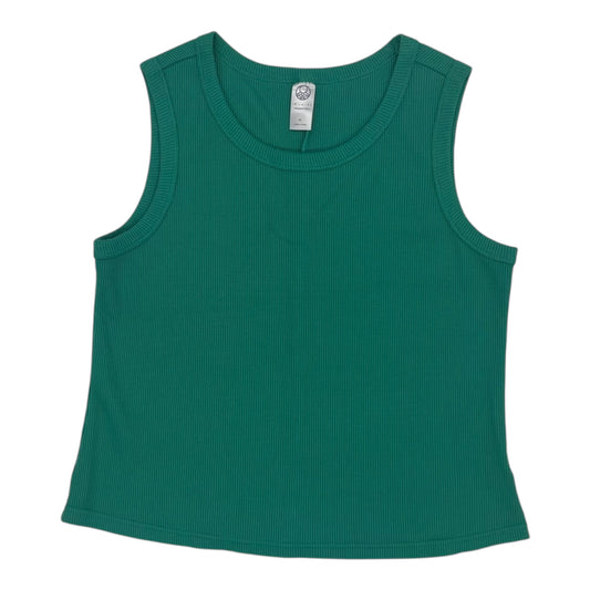 Top Sleeveless By Te Verde In Green, Size:Lp