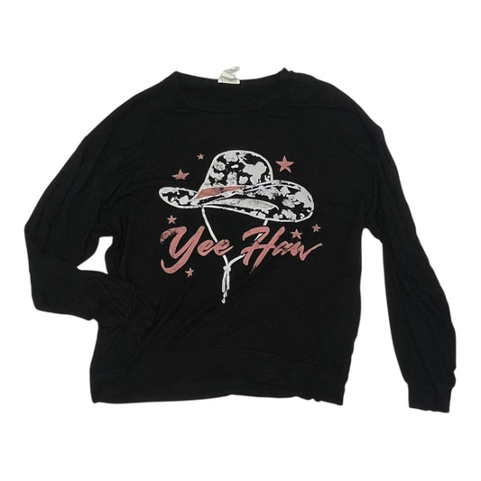 Top Ls By Bibi In Black, Size:S