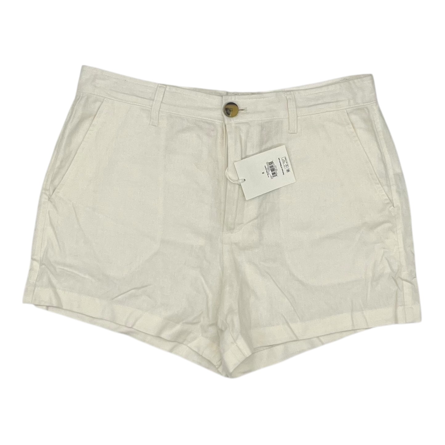 Shorts By Free Assembly In White, Size:8
