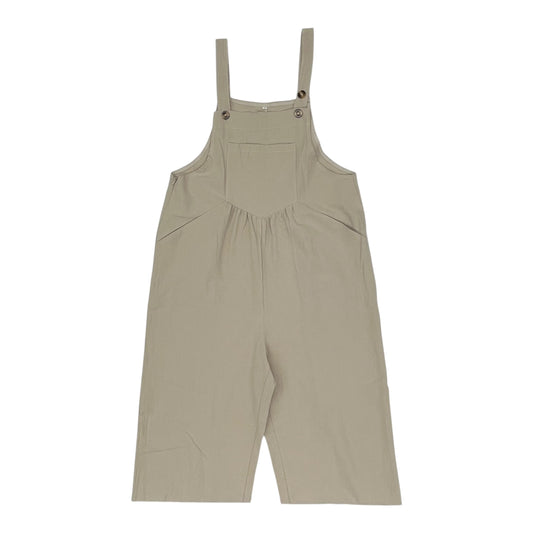 Overalls By Cme In Cream, Size:M