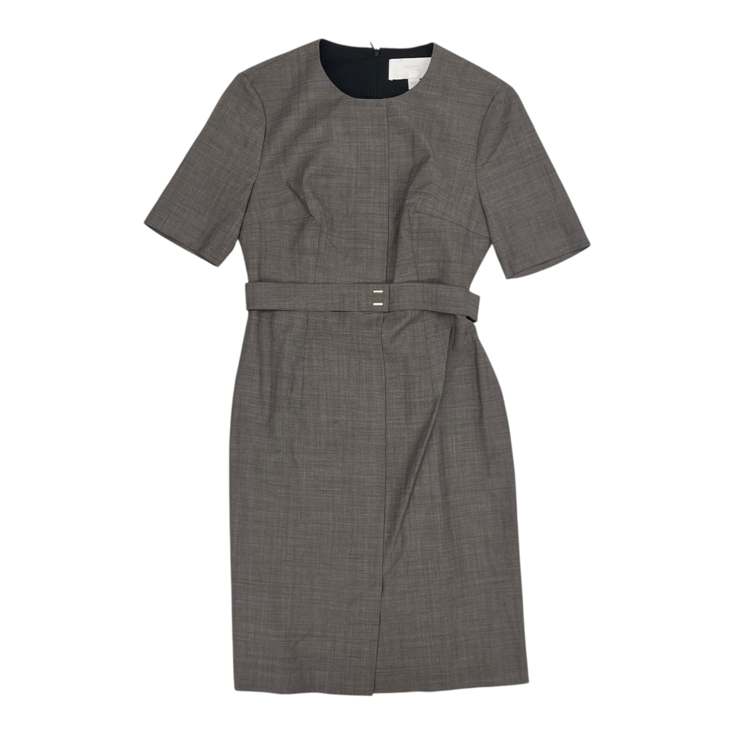 Dress Work By Hugo Boss In Brown, Size:2