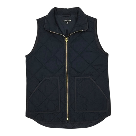 Vest Puffer & Quilted By J. Crew In Navy, Size:Xs