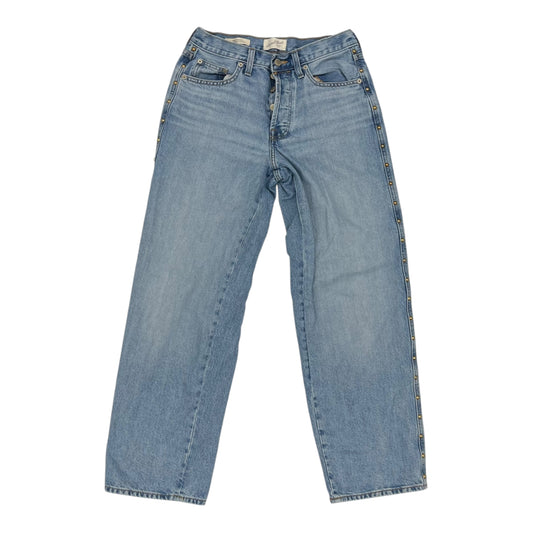Jeans Wide Leg By Universal Thread In Blue Denim, Size:4