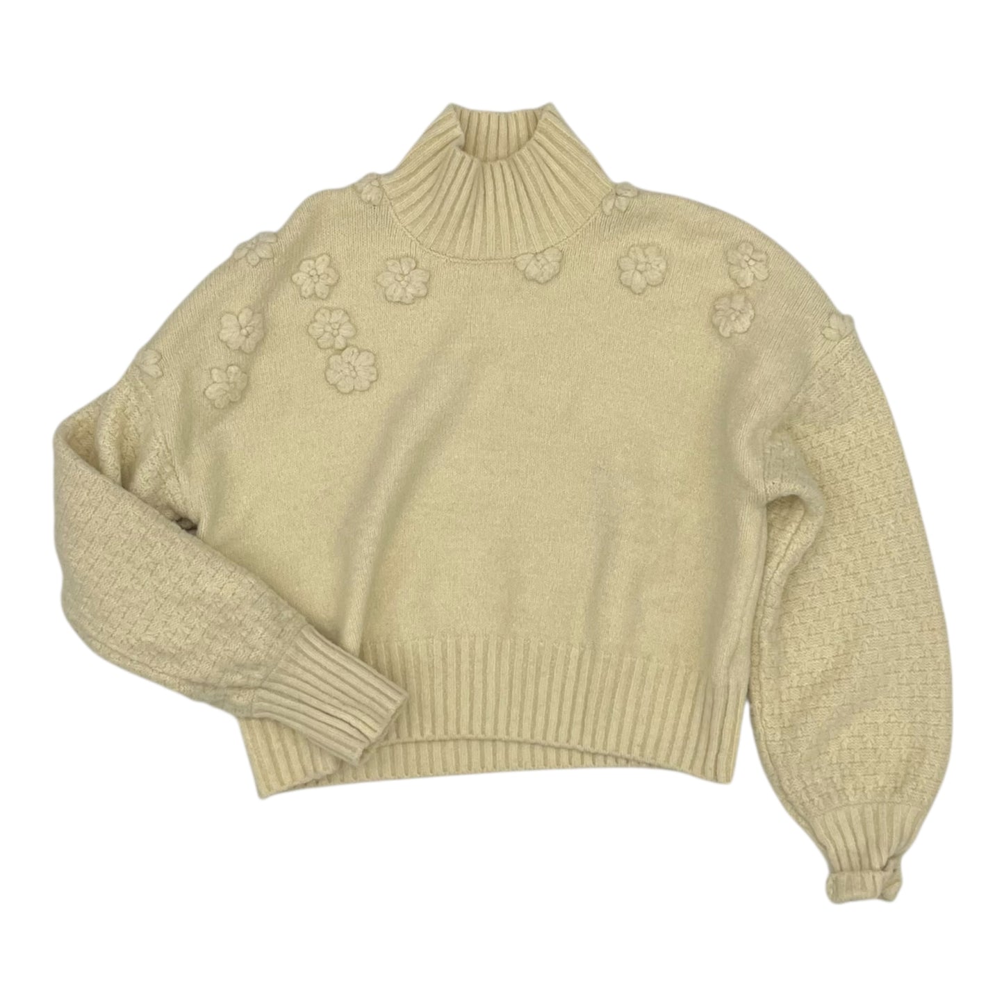 Sweater By Jessica Simpson In Cream, Size:M