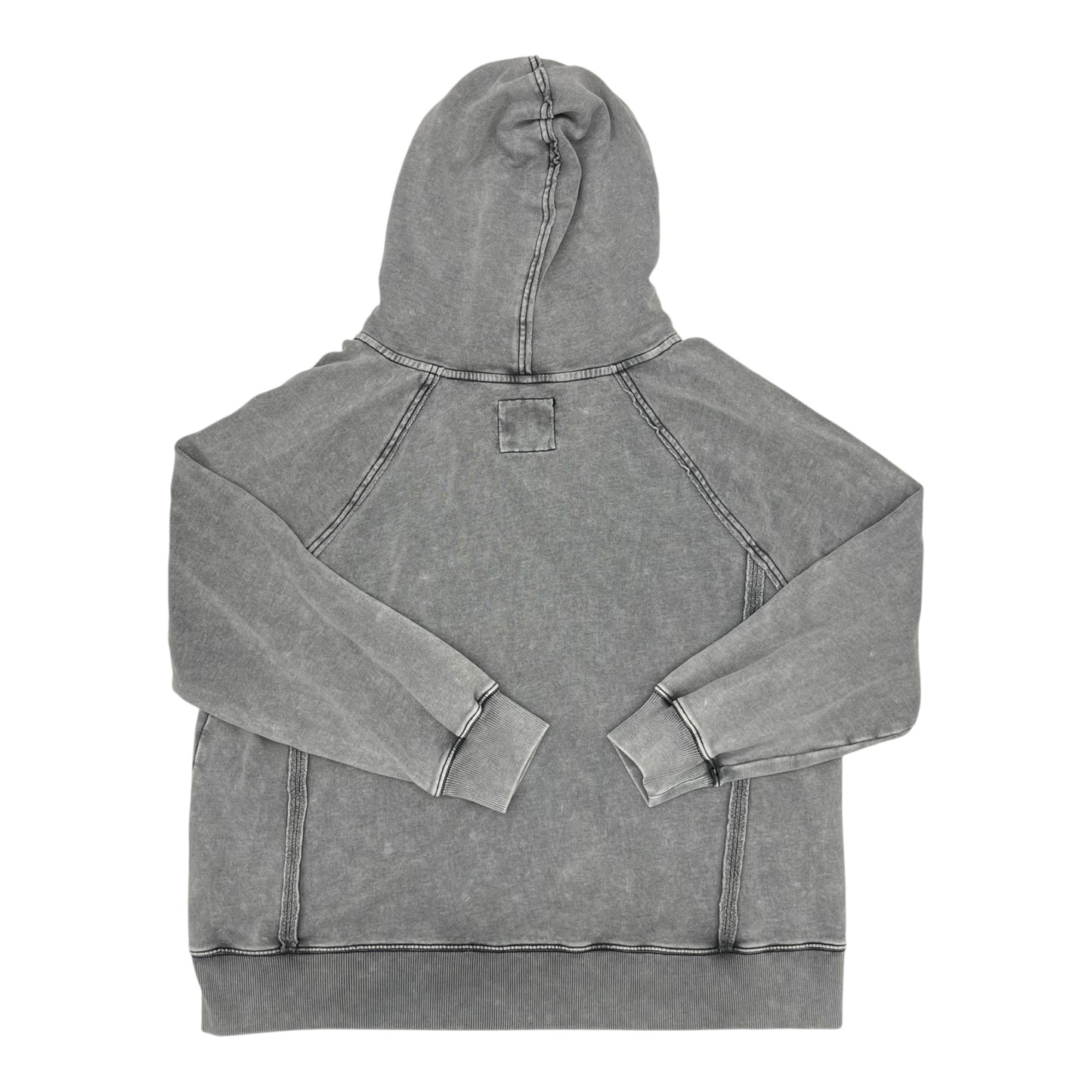 Sweatshirt Hoodie By American Eagle In Grey, Size:L