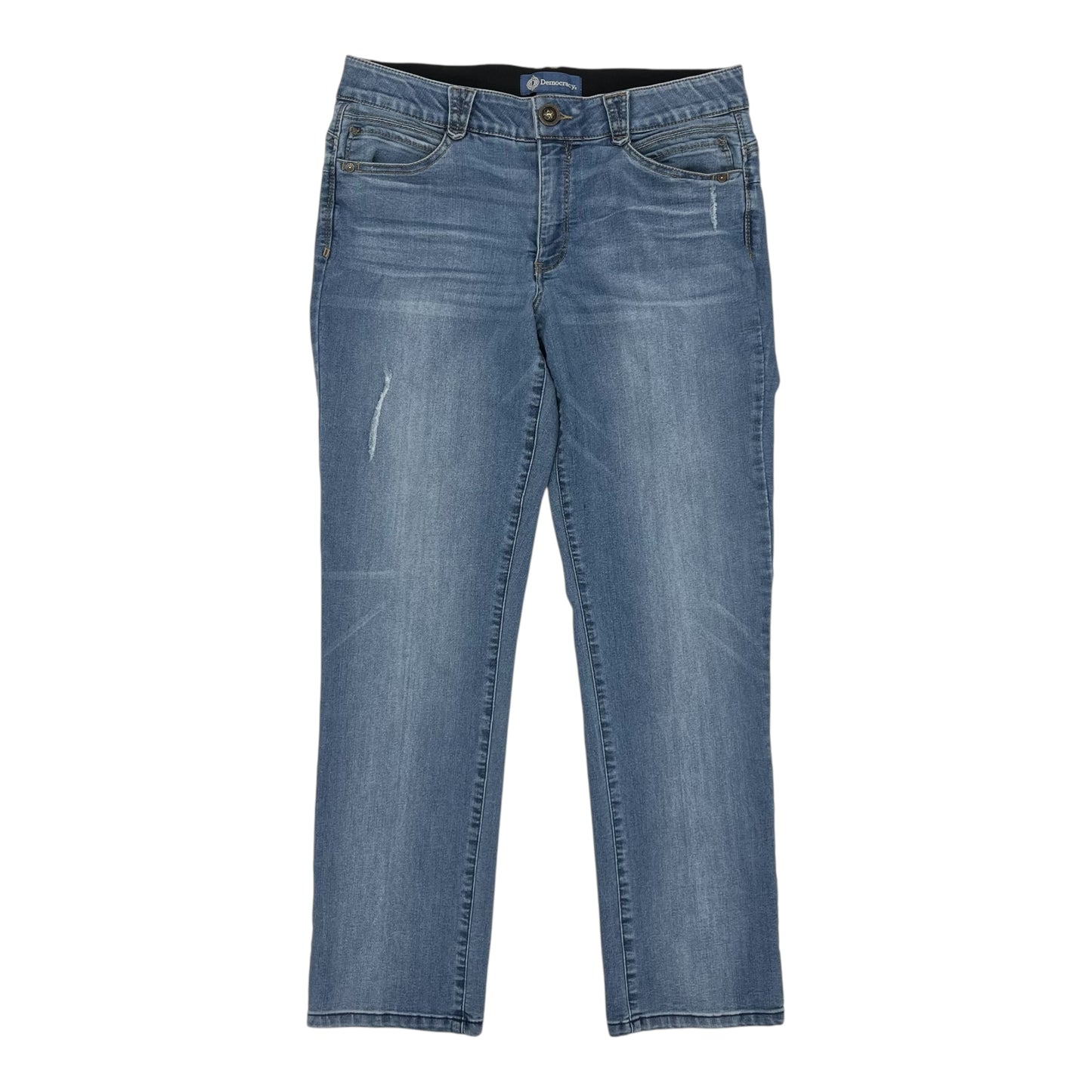 Jeans Boot Cut By Democracy In Blue Denim, Size:12