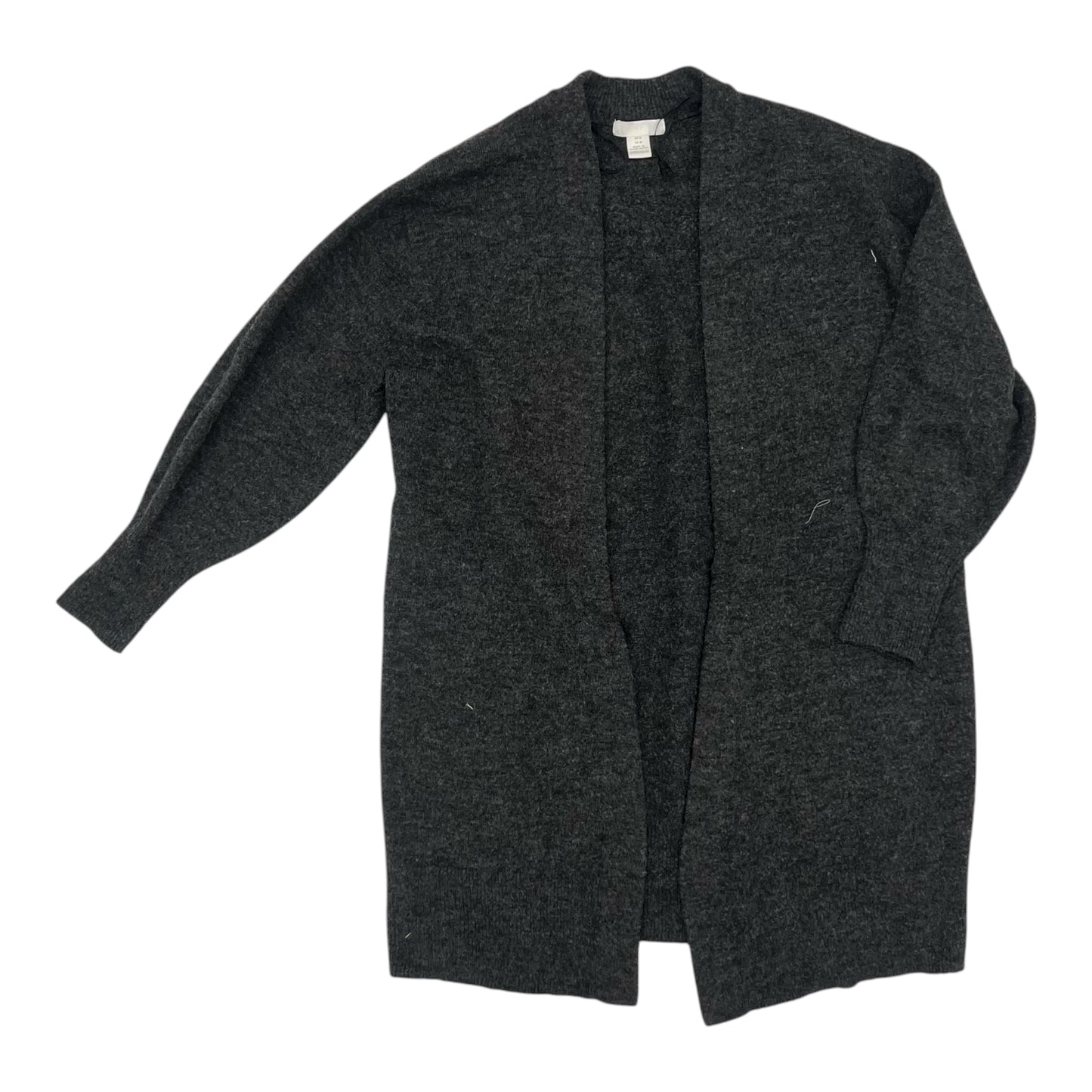 Sweater Cardigan By H&M In Grey, Size:M