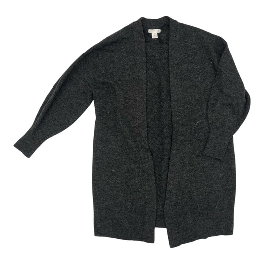 Sweater Cardigan By H&M In Grey, Size:M