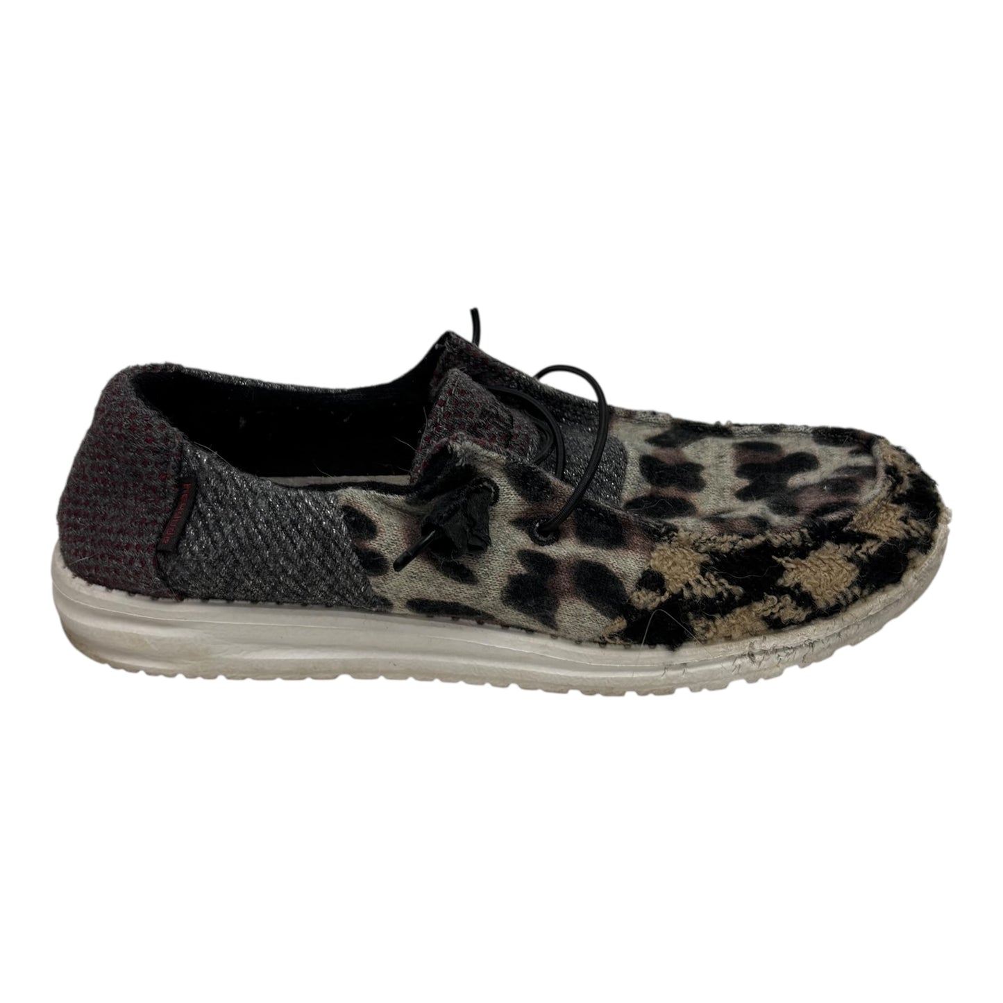 Shoes Flats By Hey Dude In Multi, Size:9