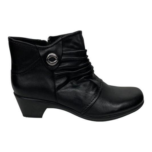 Boots Ankle Heels By Earth Origins In Black, Size:9.5