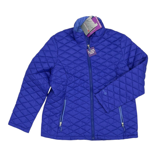Jacket Puffer & Quilted By Free Country In Purple, Size:Xxl