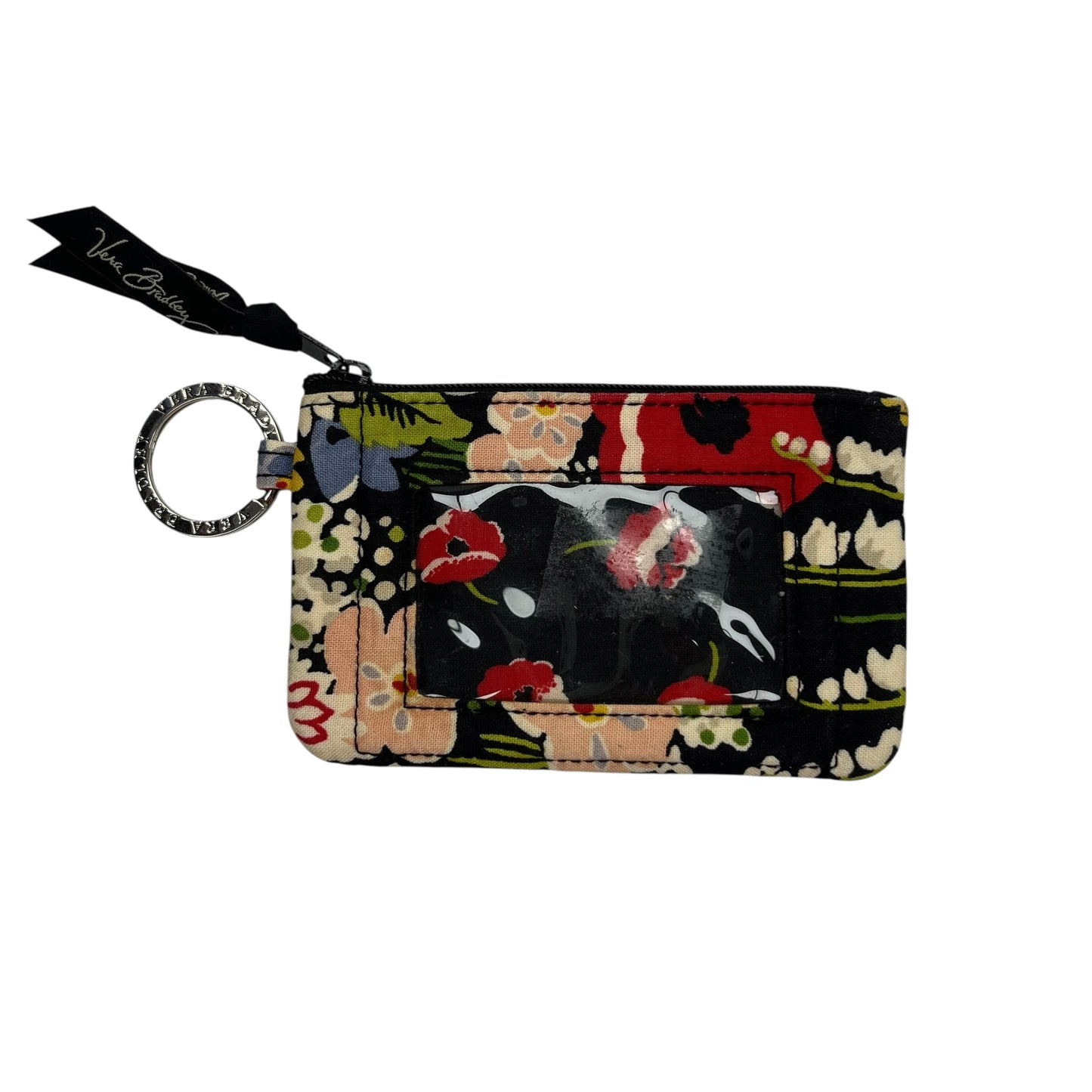 Coin Purse By Vera Bradley In Floral Print, Size:Small