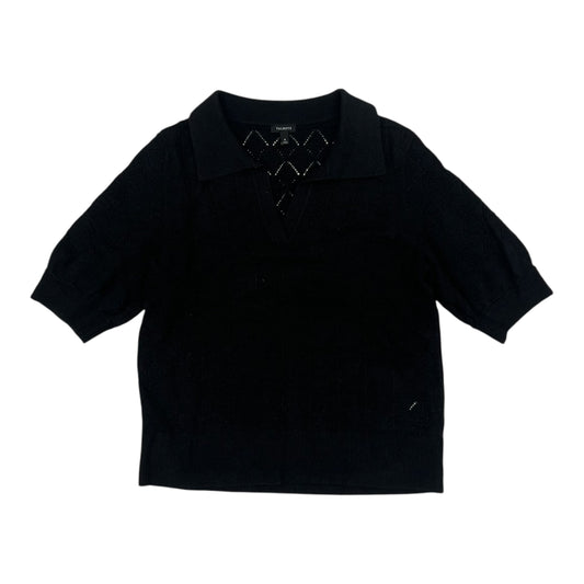 Sweater Ss By Talbots In Black, Size:M