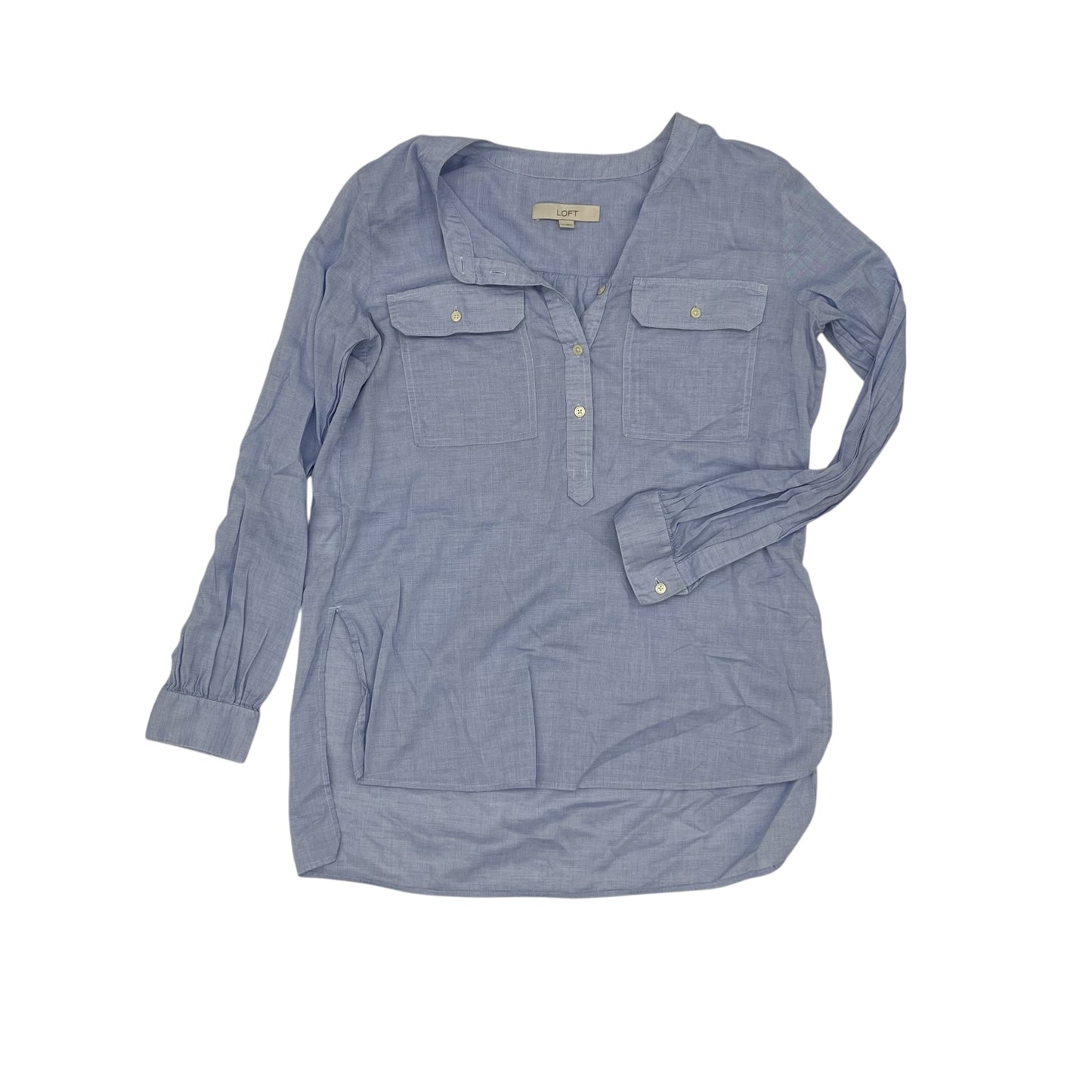 Top Ls By Loft In Bronze, Size:M