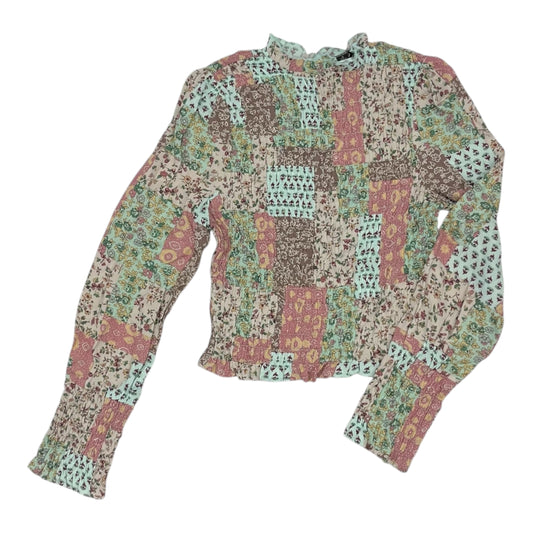 Blouse Ls By Gigio In Floral Print, Size:S