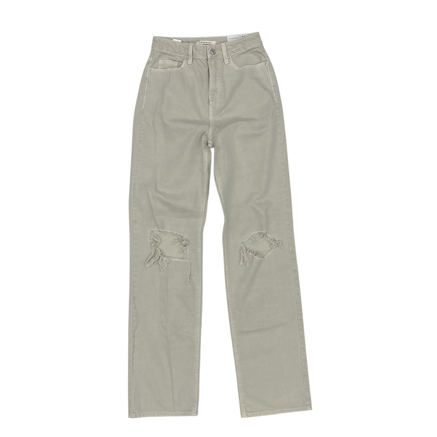 Jeans Boyfriend By Pacsun In Tan Denim, Size:2