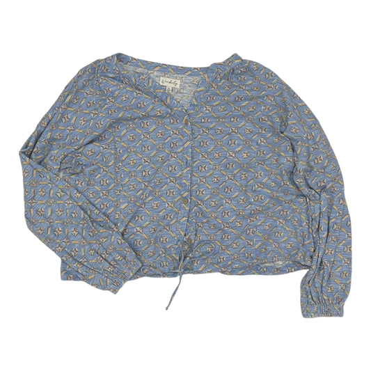 Top Ls By Wonderly In Blue, Size:Xl