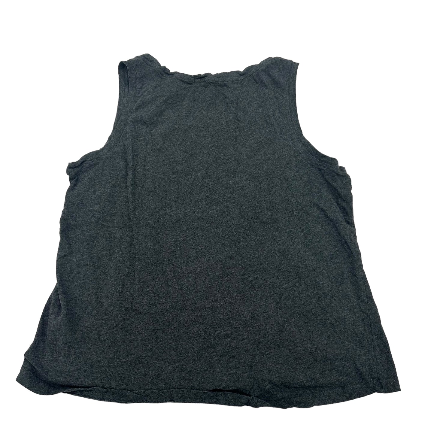 GREY TOP SLEEVELESS by C AND C, SIZE: L