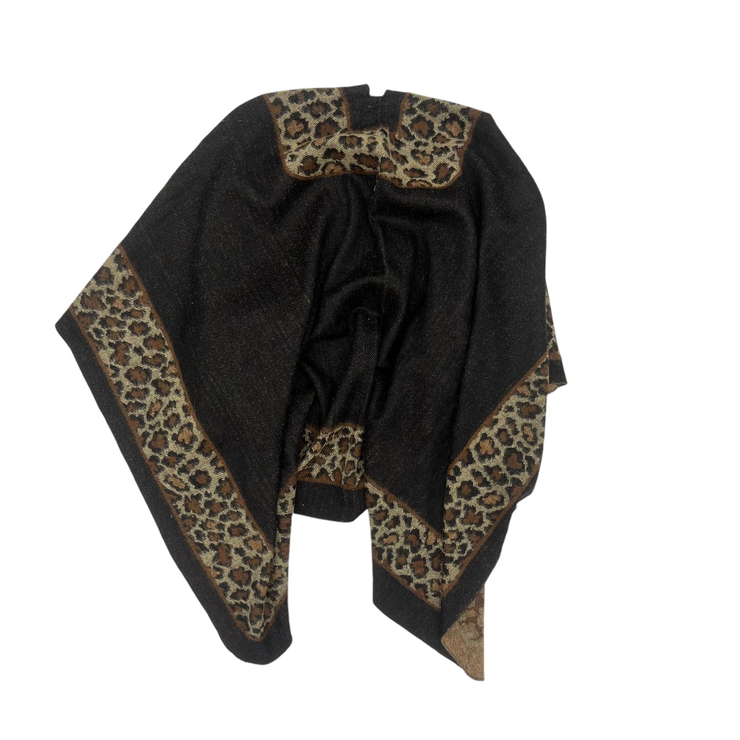 Shawl By Clothes Mentor In Brown, Size:Osfm