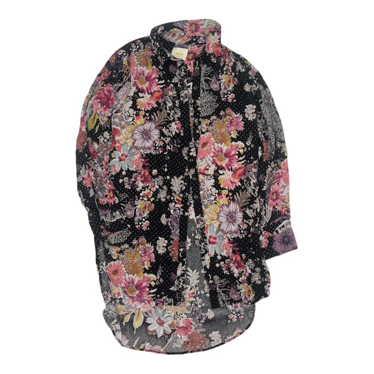 Tunic Ls By Maeve In Floral Print, Size:Xs