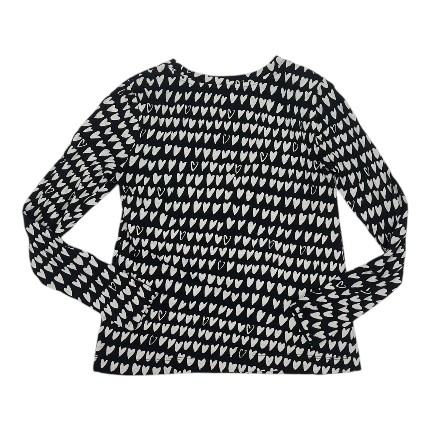 Top Ls By Loft In Black & White, Size:Xs