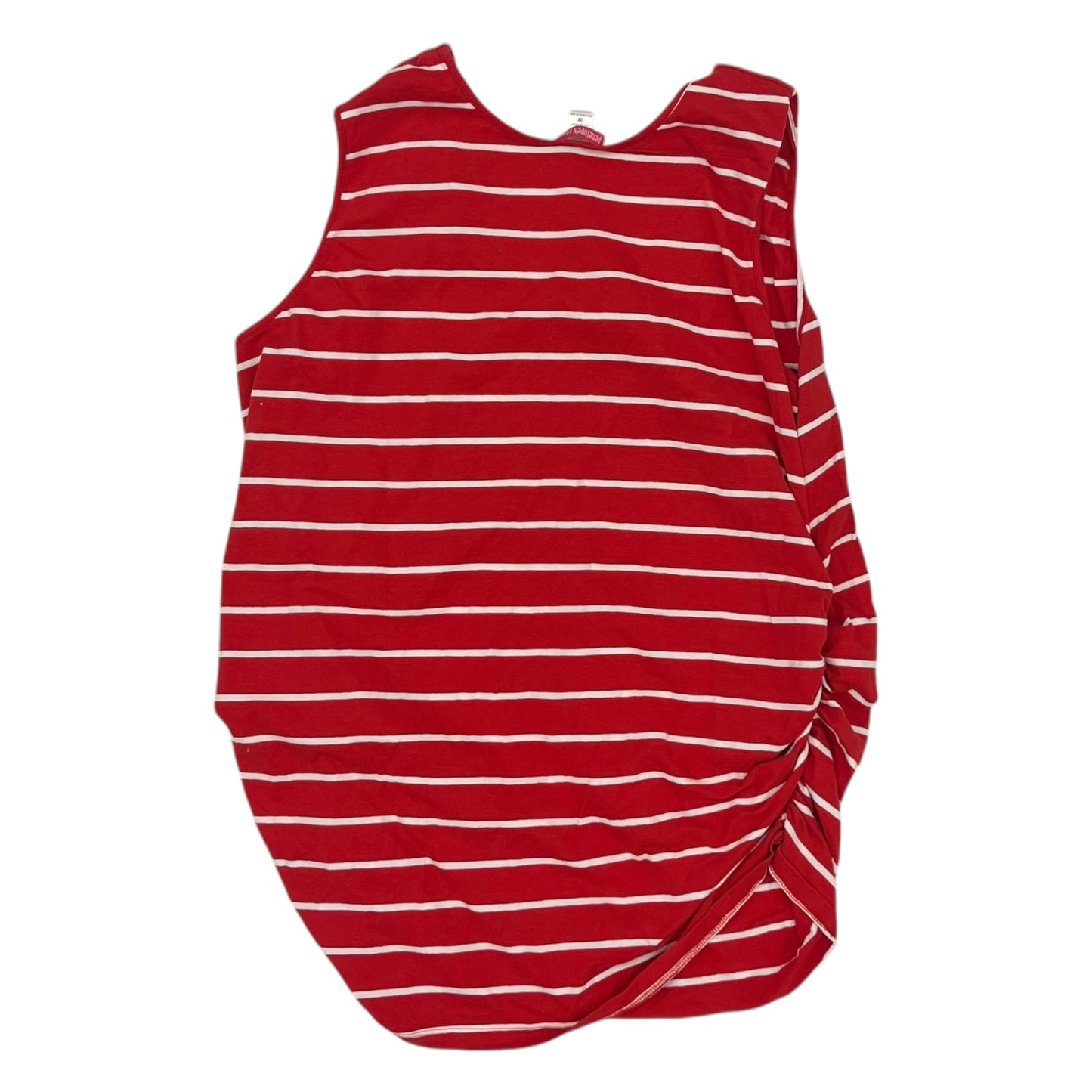 Top Sleeveless By Clothes Mentor In Red, Size:3X