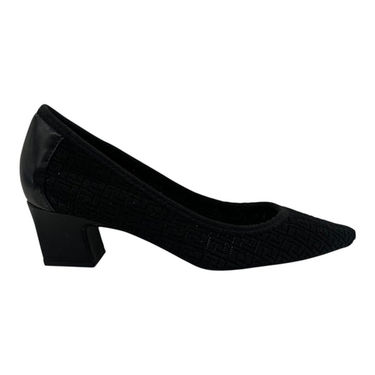 Shoes Heels Block By Adrienne Vittadini In Black, Size:8.5