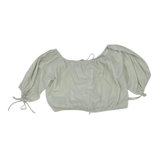 Top Ls By Clothes Mentor In Green, Size:M