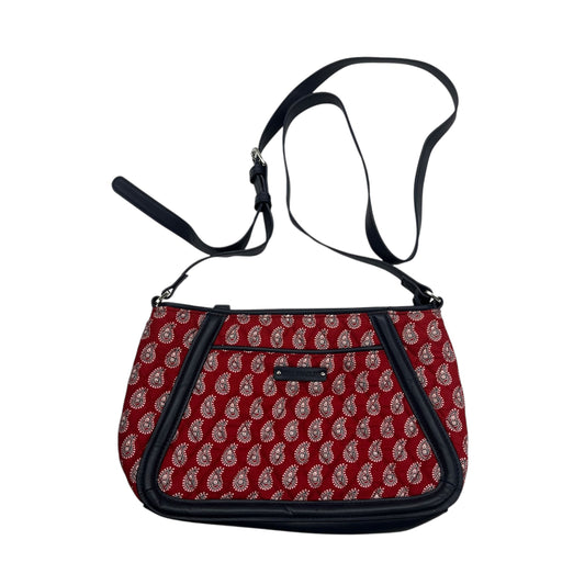 Crossbody By Vera Bradley In Blue & Red & White, Size:Small