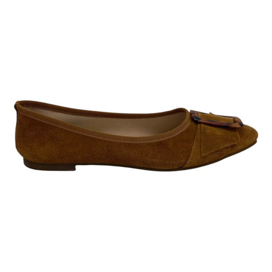 Shoes Flats By Clothes Mentor In Brown, Size:8.5