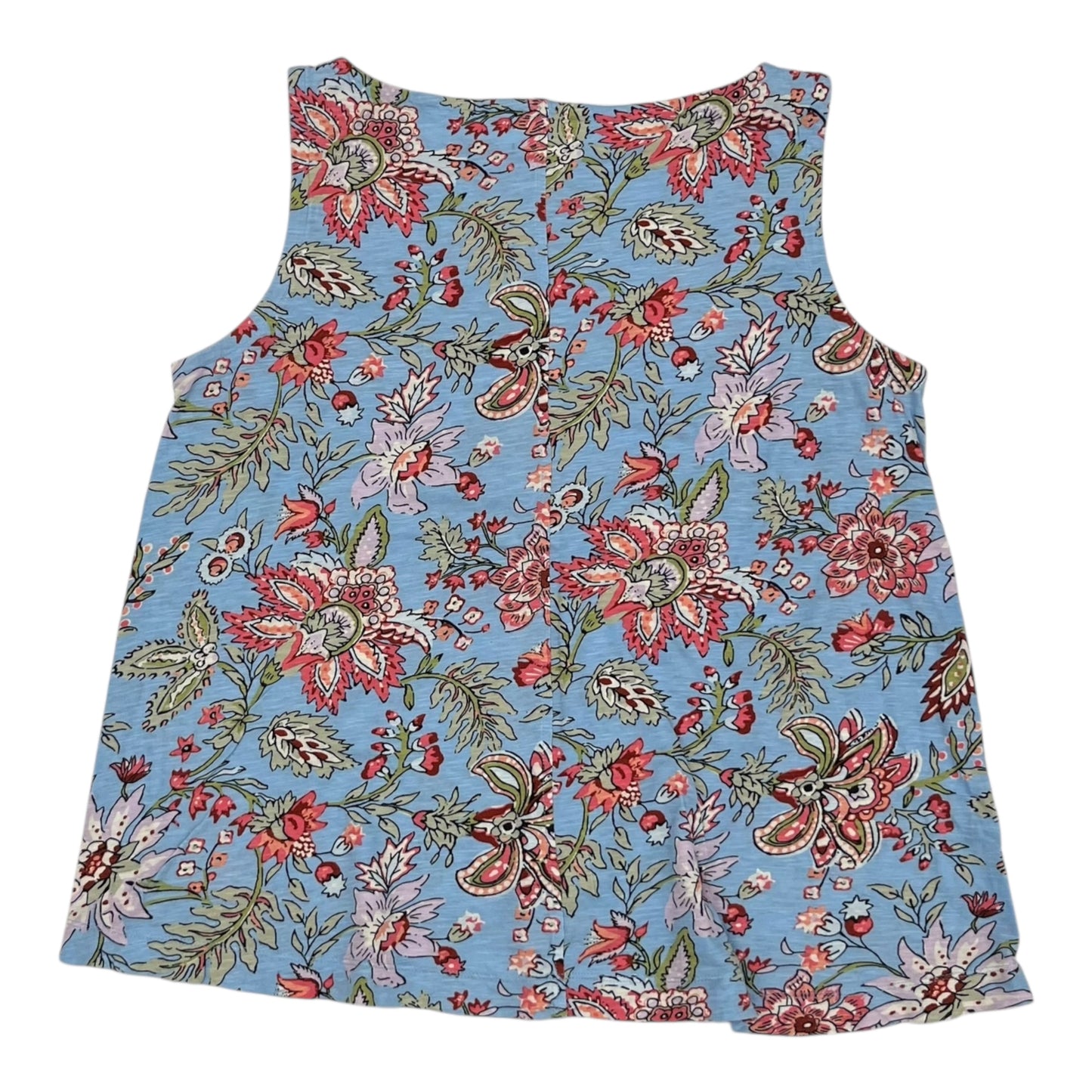 Tank Top By Loft In Blue, Size:L