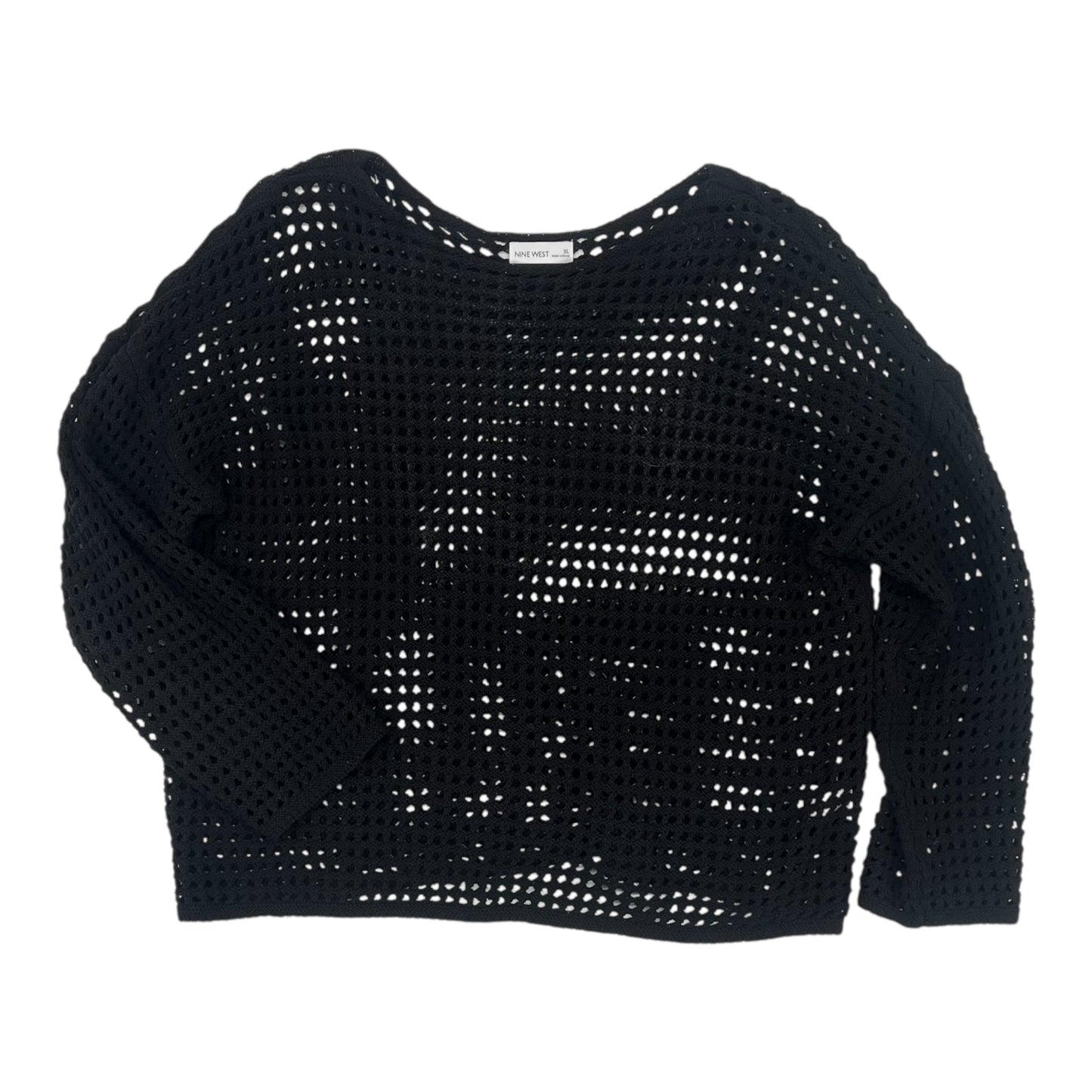 Sweater By Nine West In Black, Size:Xl