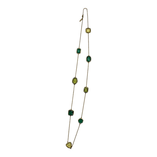 NECKLACE DESIGNER by KATE SPADE In GOLD & GREEN