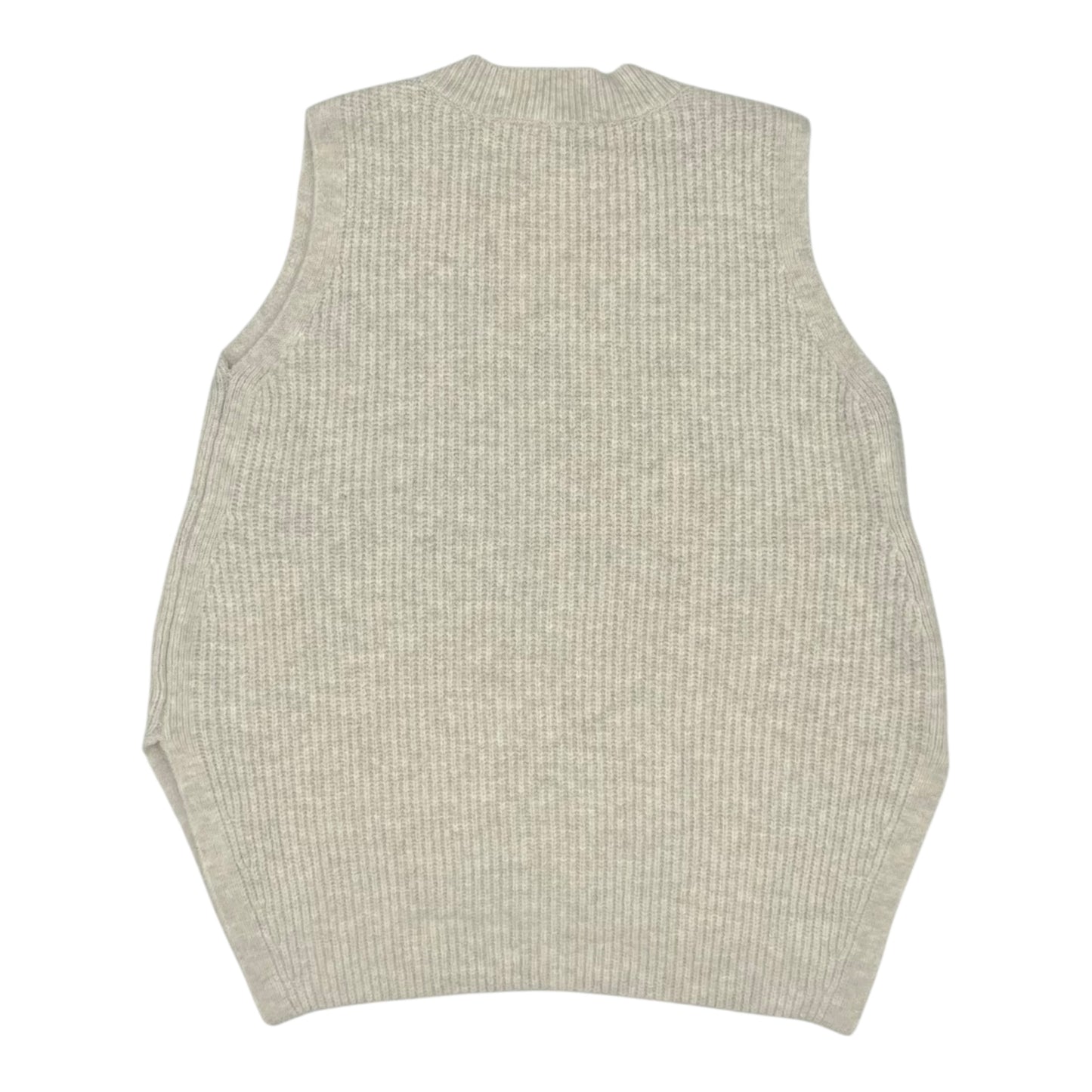 Vest Sweater By Vince Camuto In Tan, Size:S