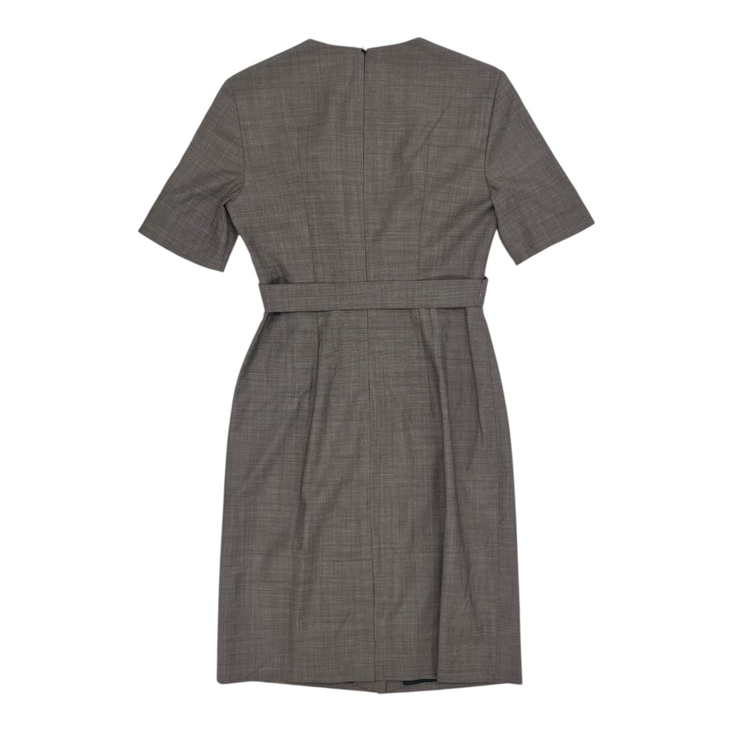 Dress Work By Hugo Boss In Brown, Size:2