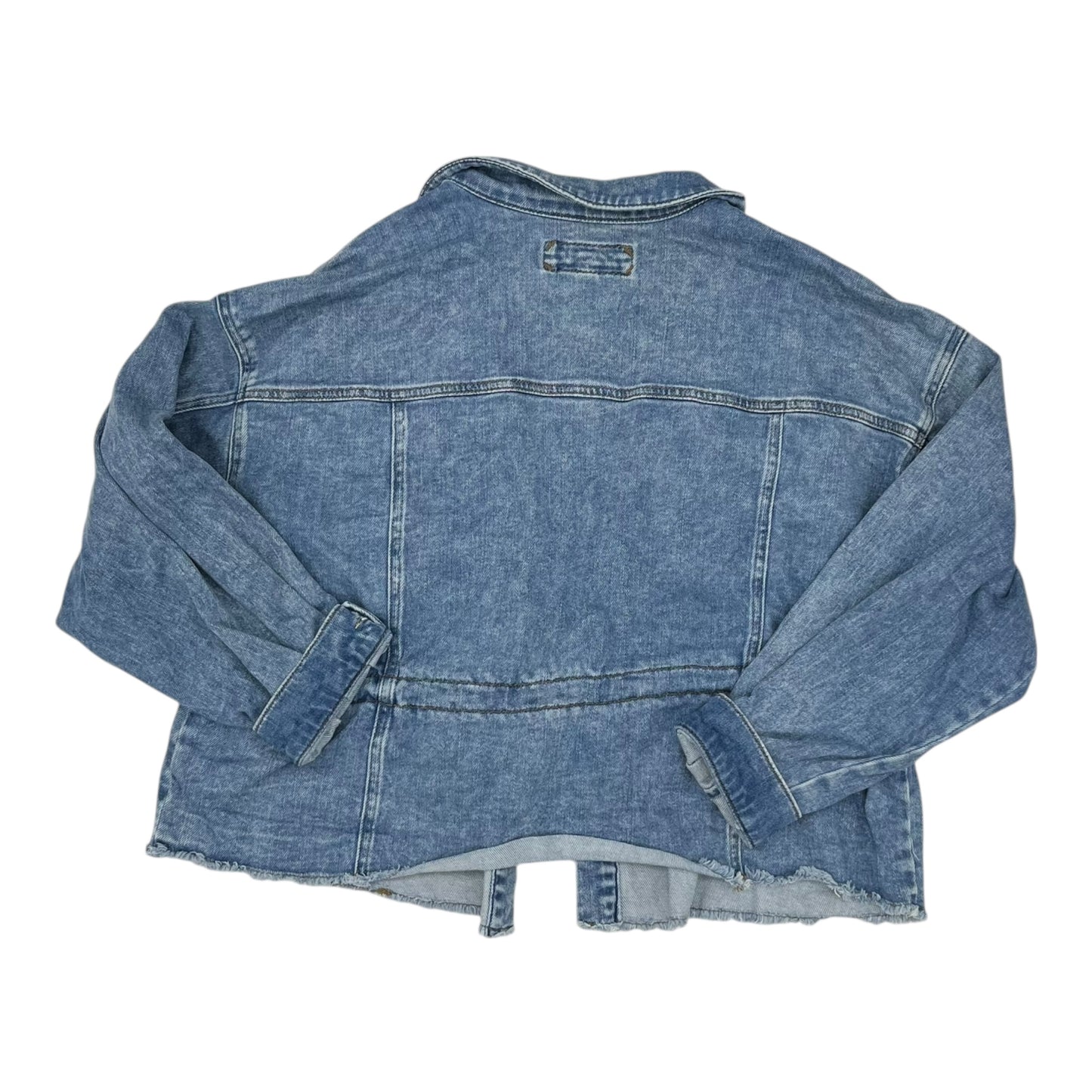 Jacket Denim By Maurices In Blue Denim, Size:1X