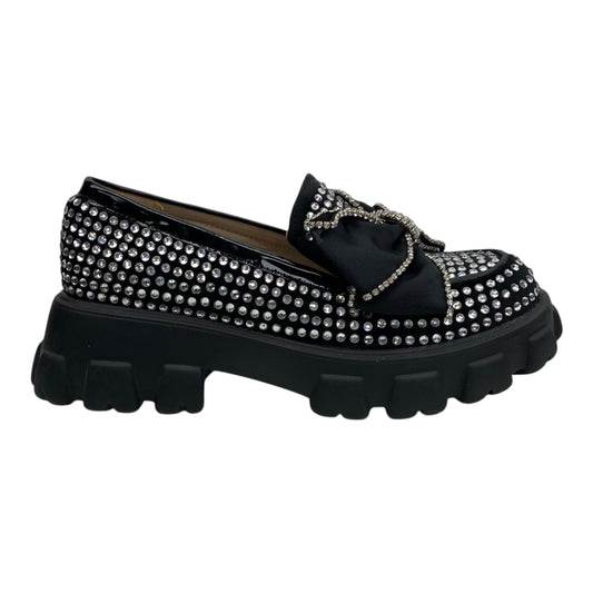 Shoes Heels Platform By Betsey Johnson In Black, Size:10