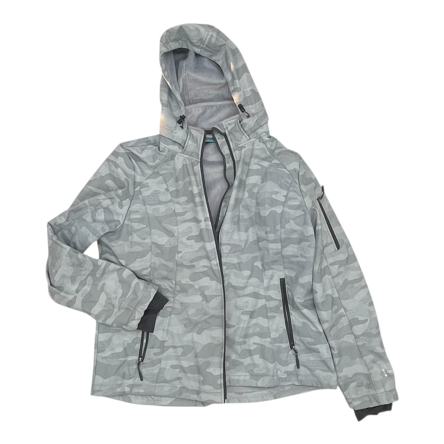 Jacket Other By Free Country In Camouflage Print, Size:Xl