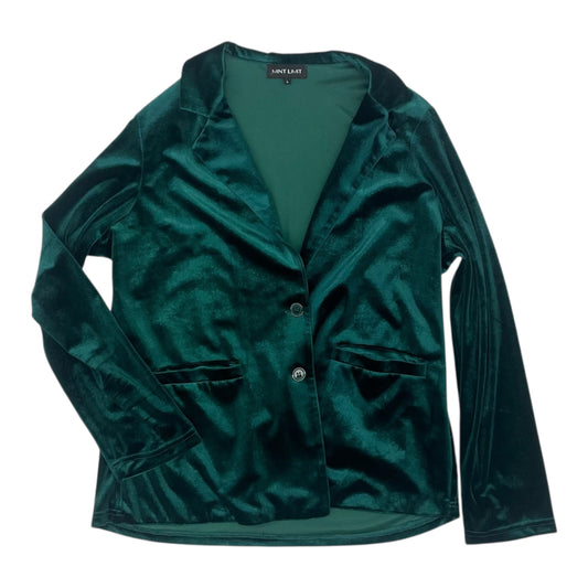 Blazer By Clothes Mentor In Green, Size:L