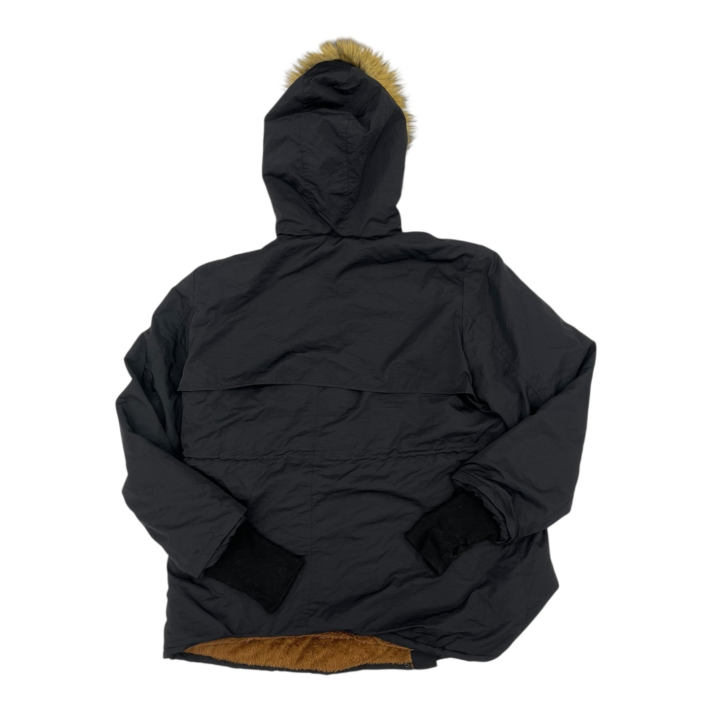 Coat Puffer & Quilted By Grace Karin In Black, Size:3X